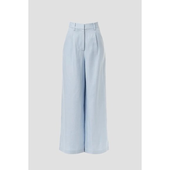 Rosetta Getty Light Blue Wide Leg Pants Size 4 | Designer Women’s Trousers - Picture 4 of 16